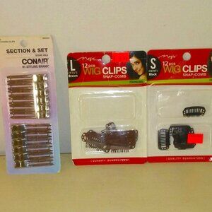 New hair/wig clip accessories